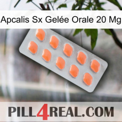 Apcalis Sx Gelée Orale 20 Mg 26